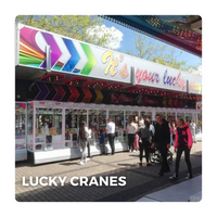 Kermisattractie: Lucky Cranes Huren