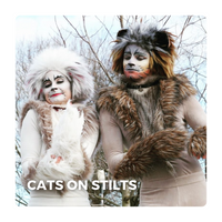 Mobiel Straattheater: Cats on Stilts