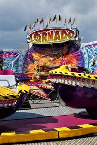 Tornado Kermisattractie Huren Fun Factor Events