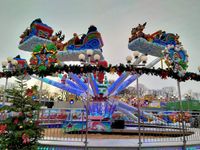 Kermisattractie Huren : Santa Sleigh - Fun Factor Events