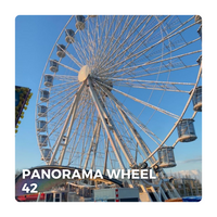 Kermisattractie: Reuzenrad Panorama Wheel 42 Huren