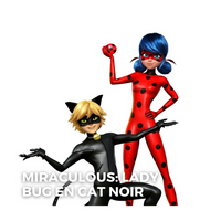 TV Karakters: Miraculous Ladybug en Cat Noir