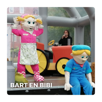 Muzikaal Straattheater: Bart en Bibi Bibaboederij