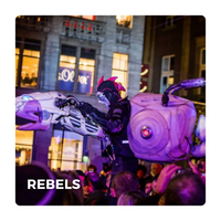 Straattheater Spectaculair: Rebels