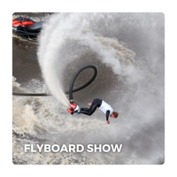Straattheater: Flyboard Show